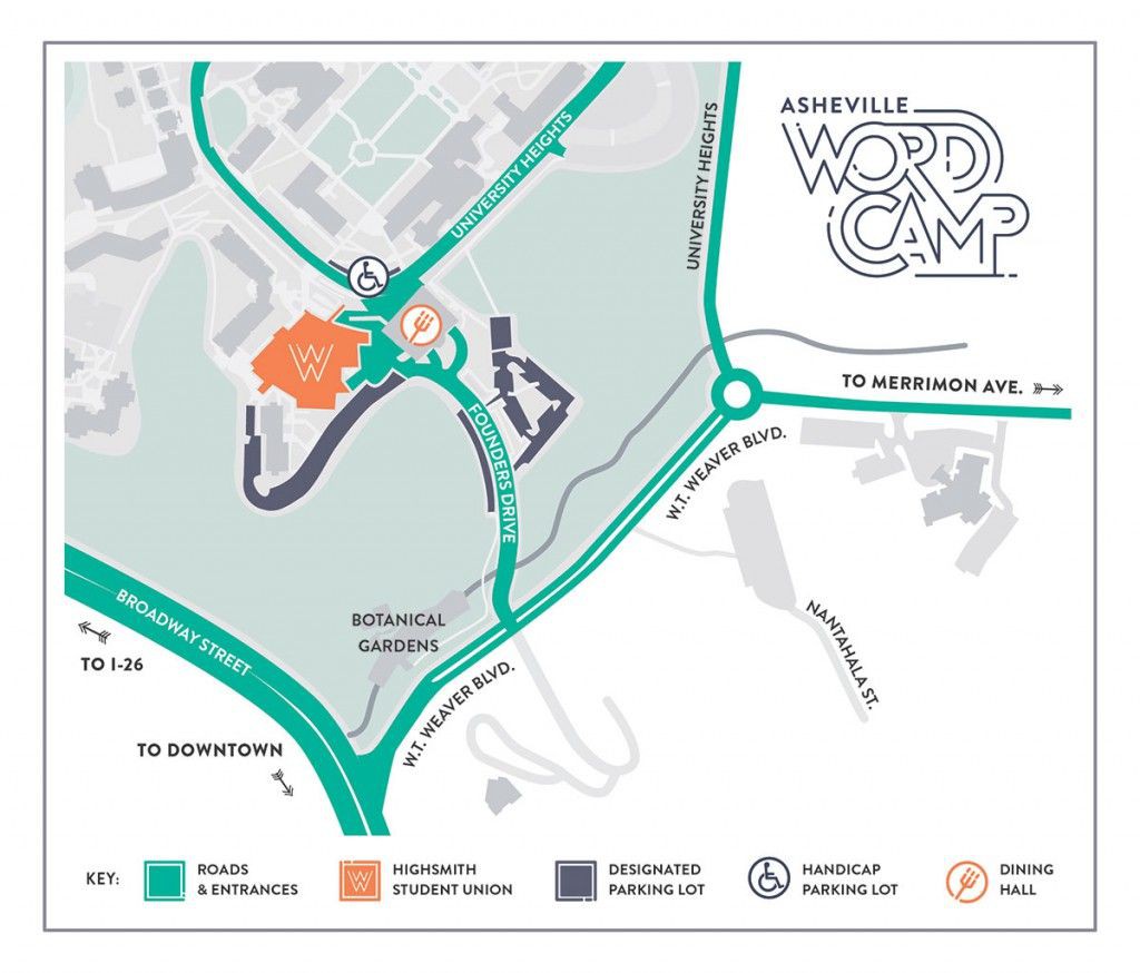 WordCamp Campus Map